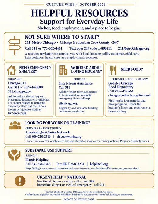 Helpful Resources: Support for Everyday Life