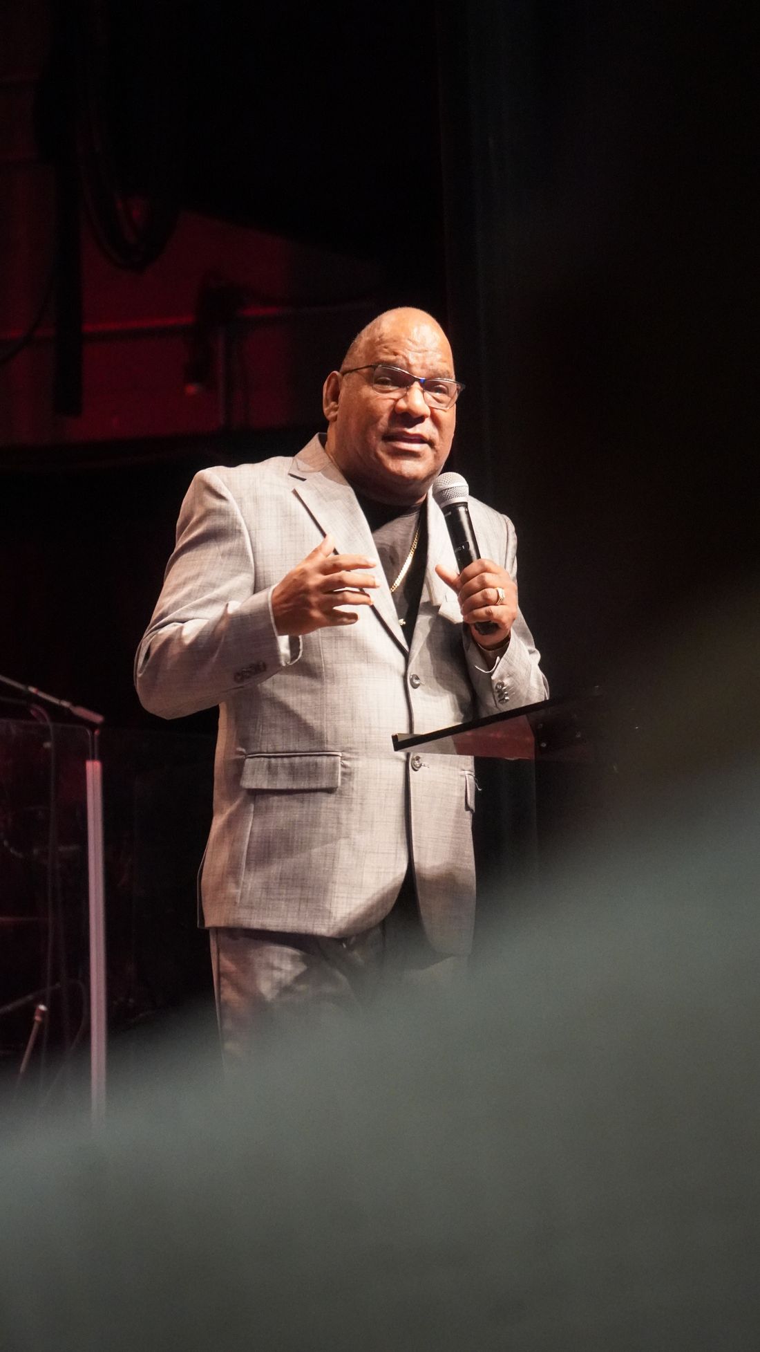 Apostle Stanford preaching