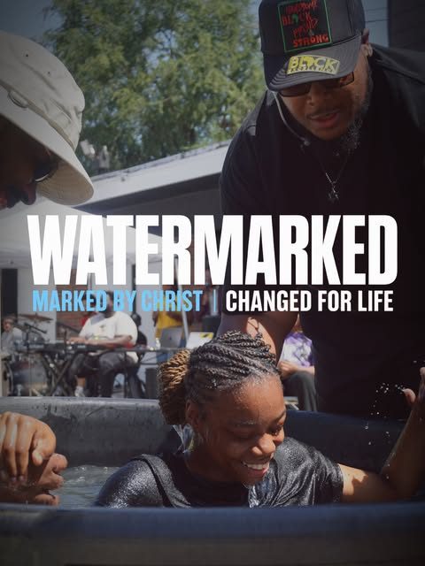 Watermarked baptism service